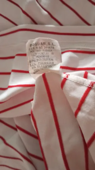 Camiseta Rayas Vintage Boguar. Talla M