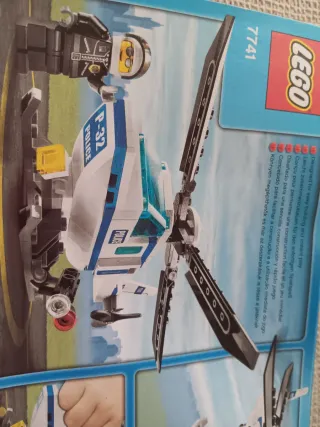 Lego City Helicóptero Polícia 7741