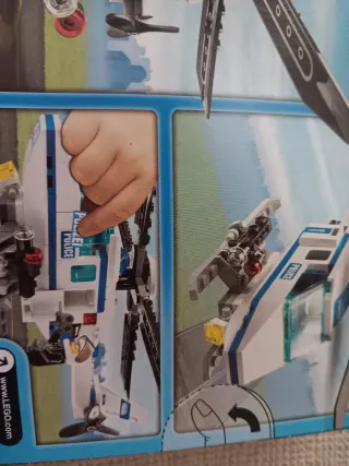 Lego City Helicóptero Polícia 7741
