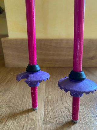 Bastones esquí Leki 105 cm IMPECABLES