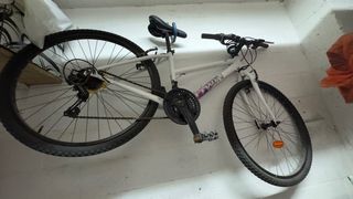 Bicicleta Blanca Montaña