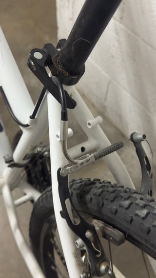 Bicicleta Blanca Montaña