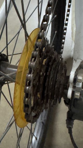 Bicicleta Blanca Montaña