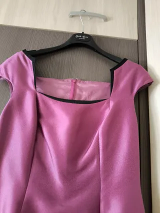 Traje de Madrina Rosa y Negro Nuevo