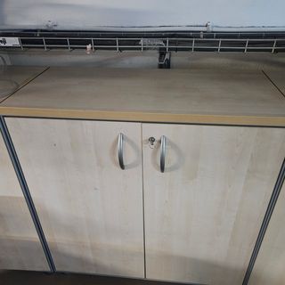 Armario archivador de madera