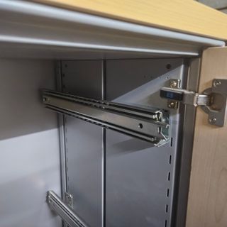 Armario archivador de madera