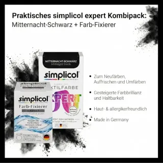 simplicol Expert Tinte + Fijador Color Negro