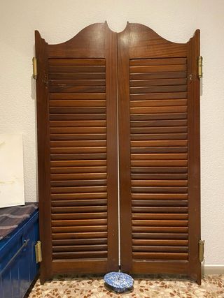 Puerta Madera Estilo Western