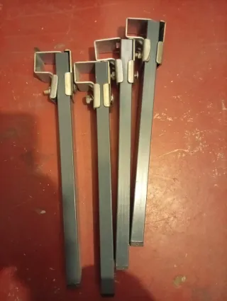 Patas para somier metálicas (4 unidades)