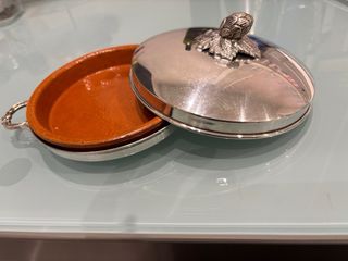 Cazuela Angulas Plata