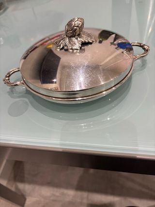 Cazuela Angulas Plata