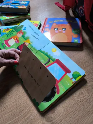 Lote libros solapas para bebés