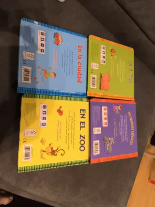Lote libros solapas para bebés