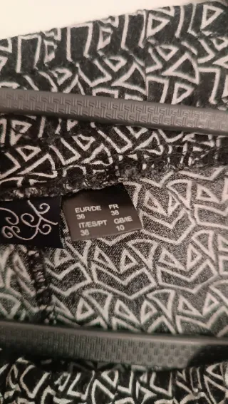 Pantalón estampado verano talla única