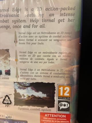 Vernal Edge PS4 Red Art Games