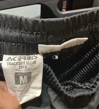 Pantalón Elche CF Negro Talla M