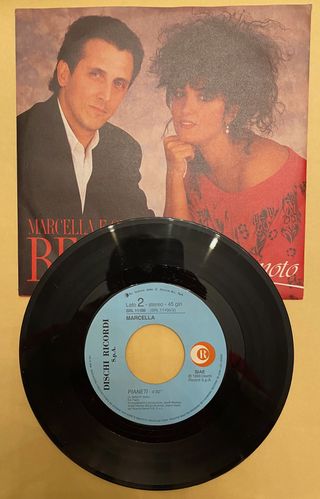 45 Giri Marcella e Gianni Bella - Verso l'ignoto