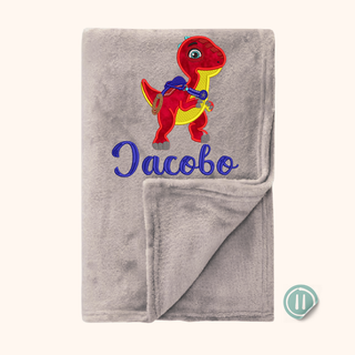 Manta personalizada bordada 1.20 x 1.50 mt