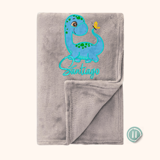 Manta personalizada bordada 1.20 x 1.50 mt