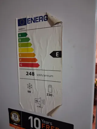 Frigorífico Indesit para reparar