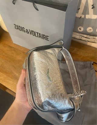 Bolso Zadig & Voltaire Baby Jane Plateado