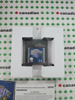 Zelda Oracle of Ages Game Boy Color