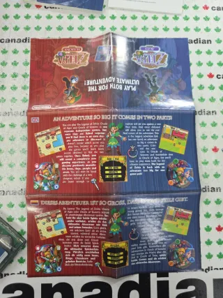 Zelda Oracle of Ages Game Boy Color