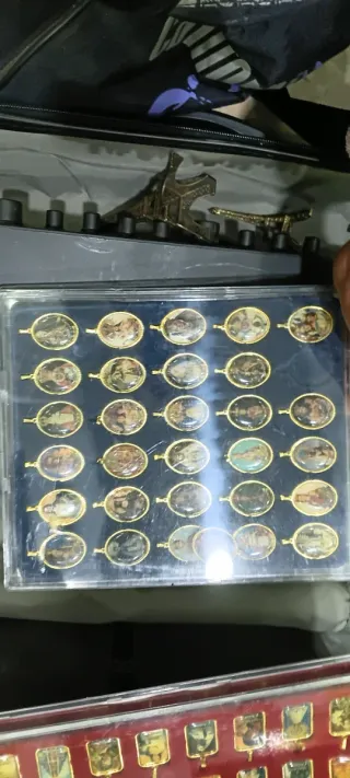 Lote Medallas Coleccion Oro