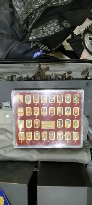 Lote Medallas Coleccion Oro