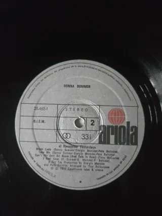 Vinilo Donna Summer - I Remember Yesterday