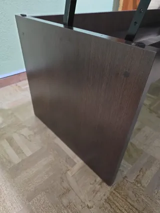 Mesa de centro moderna madera y cristal