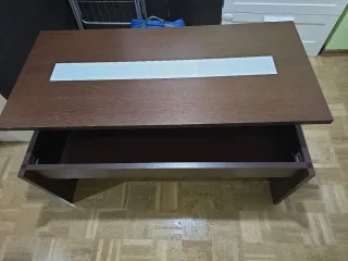 Mesa de centro moderna madera y cristal