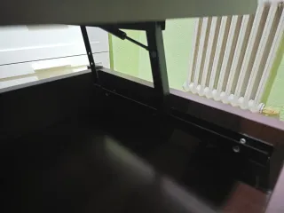 Mesa de centro moderna madera y cristal