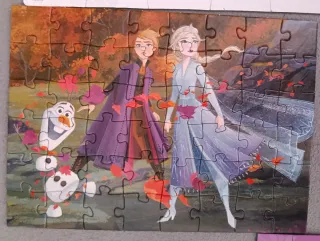 Puzzle Frozen II 2x48 piezas Educa