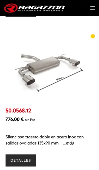 Tramo final y intermedio homologado