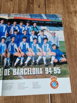 Póster RCD Espanyol 94-95