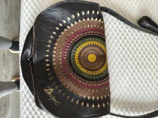 Bolso Desigual Marrón Multicolor