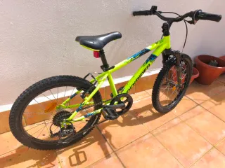 Bicicleta niño Rockrider 20 verde
