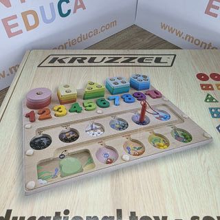 Juguete Montessori Educativo Madera