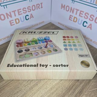 Juguete Montessori Educativo Madera
