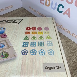 Juguete Montessori Educativo Madera