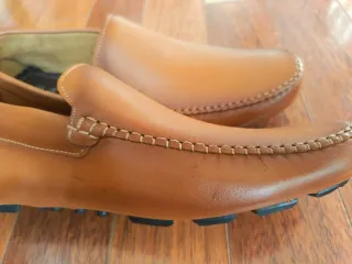 Mocasines de cuero artesanales  Talla 45 Nuevos