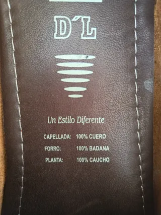 Mocasines de cuero artesanales  Talla 45 Nuevos