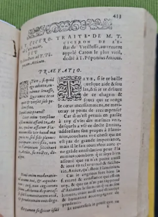1569 CICERON, los deberes delos hombres, antiguo