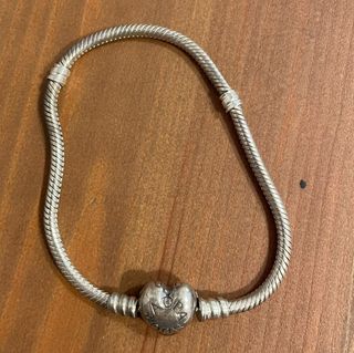 Pulsera Pandora Corazón Plata