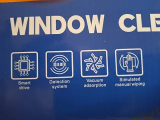 Robot Limpia Cristales Automático 3 Modos