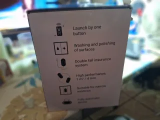 Robot Limpia Cristales Automático 3 Modos