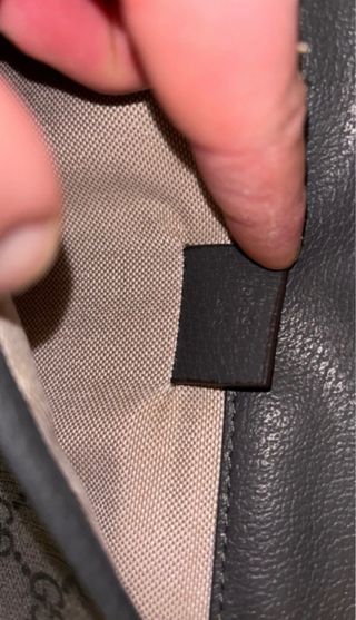 Riñonera Gucci GG Supreme Negra Marrón como nueva