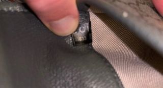 Riñonera Gucci GG Supreme Negra Marrón como nueva