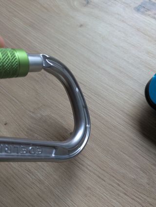 Petzl Grigri + Mosquetón Edelrid Nuevo